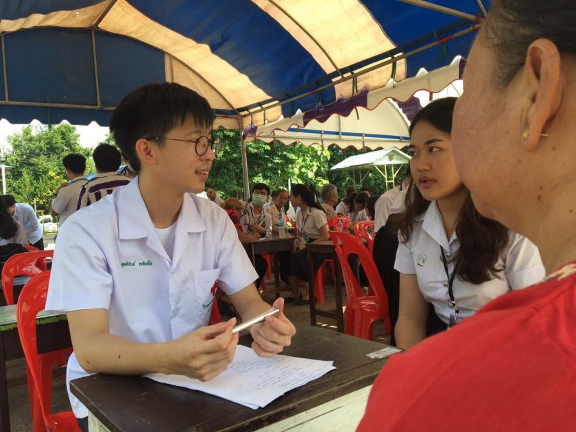 Med lecturers and students join Marginalized Doctor Camp in Bueng Kan